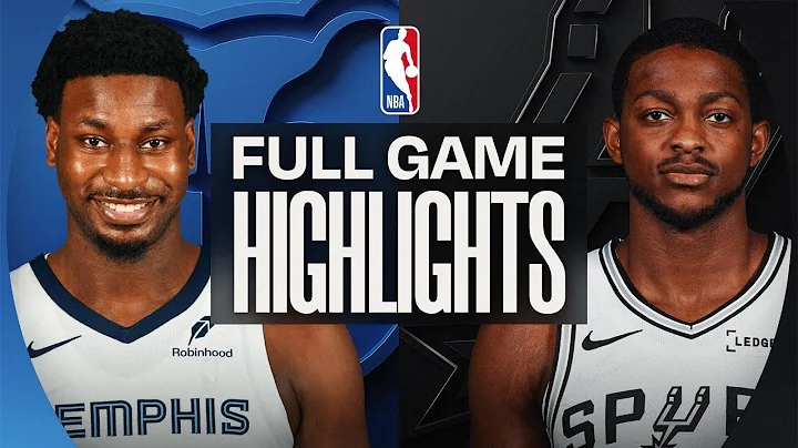 GRIZZLIES at SPURS | FULL GAME HIGHLIGHTS | November 18, 2025