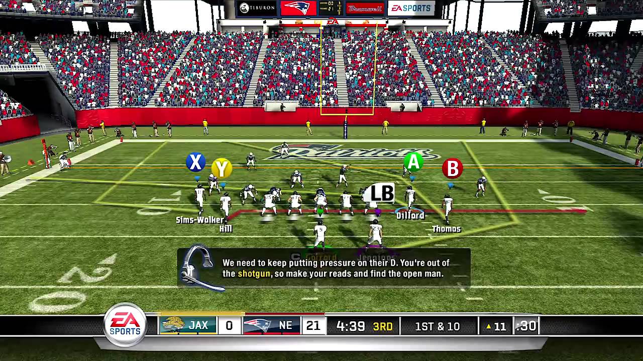 Madden Team Up League VFL Week 3: Patriots vs Jaguars