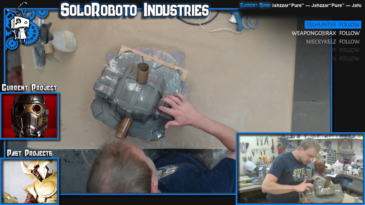 Matrix Molding my handmade Star-Lord helmet, Part 2: Gel Coat