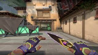 Champions 2023 Kunai Melee Level 3   Animations | #VALORANT