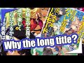 Why do light novel have long titles?