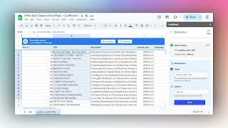 How to Update Snowflake from Google Sheets or Excel