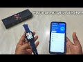how to connect smartwatch with phone|Hiwatch application pairing