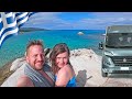 This is van life greece  off grid camper van living