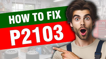 P2103 Throttle Actuator "A" Control Motor Circuit High 🟢 Trouble Code Symptoms Causes Solutions