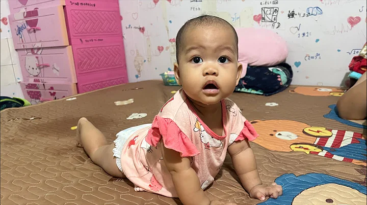 Pretty little baby PorPor,  Adorable Chubby Panhapor 9 months old #Panhapor #Porpor #momlife #kids