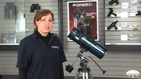 Features of the Orion StarBlast 4.5 Equatorial Reflector Telescope