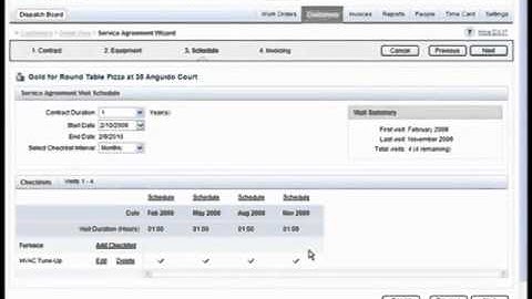 Service Agreements for Intuit Field Service Management