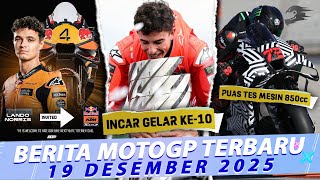 Marquez's Ambition to Win the 10th World Championship 😍 F1 Champion Will Test KTM MotoGP 🥰 Aprili...