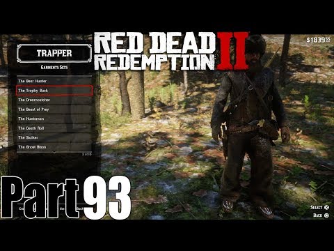 Red Dead Redemption 2 Part 93 - How To Craft The Trophy Buck Outfit [PS4 Pro]