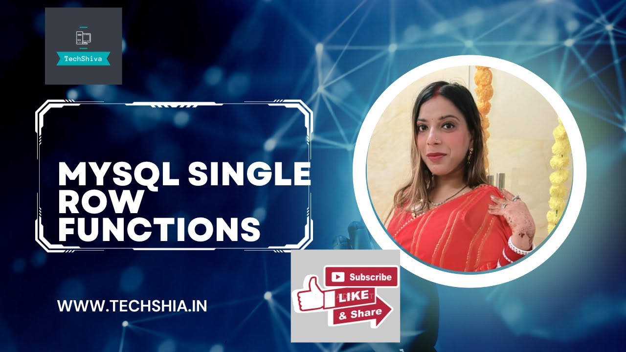 Single row Functions MySQL || class 12 || ip || cs #mysql - YouTube