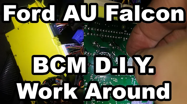AU Ford Falcon DIY BCM Work Around Repair | Body Control Module