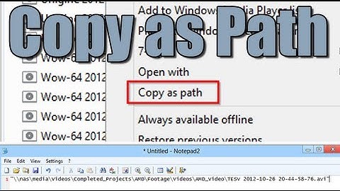Quick Pro-Tip: Copy as Path