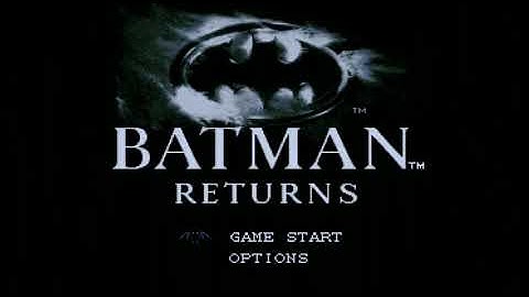 Batman Returns - SNES (Intro) - 1080p/30fps in RGB (GBS Control)