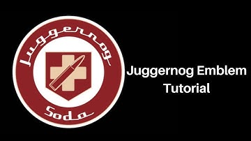 Black Ops 4 Emblem Tutorial - Juggernog