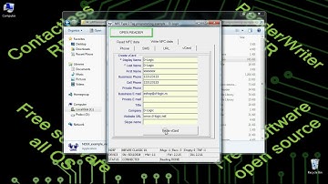 Programming a common NDEF formats NFC tags with μFR Classic reader writer by Digital Logic Ltd.