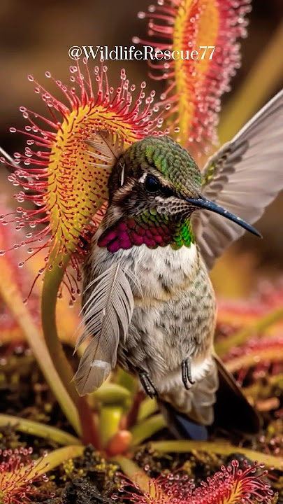 🍃 When a Flower Becomes a Cage, a Brave Soul Intervenes #hope  #wildliferescue