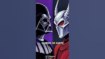Sauron vs Darth Vader ☠️