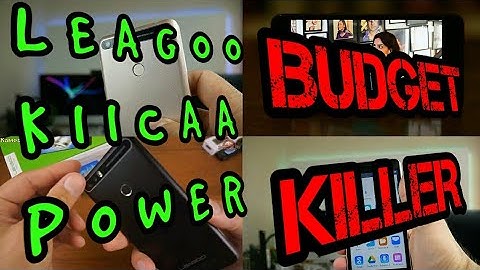Leagoo KIICAA POWER (First Impressions)! | Best 