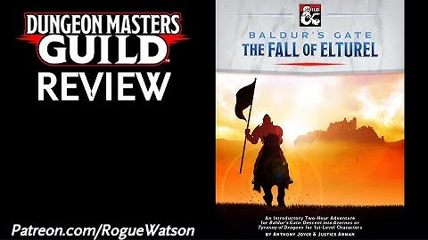 DMs Guild Review - Baldur