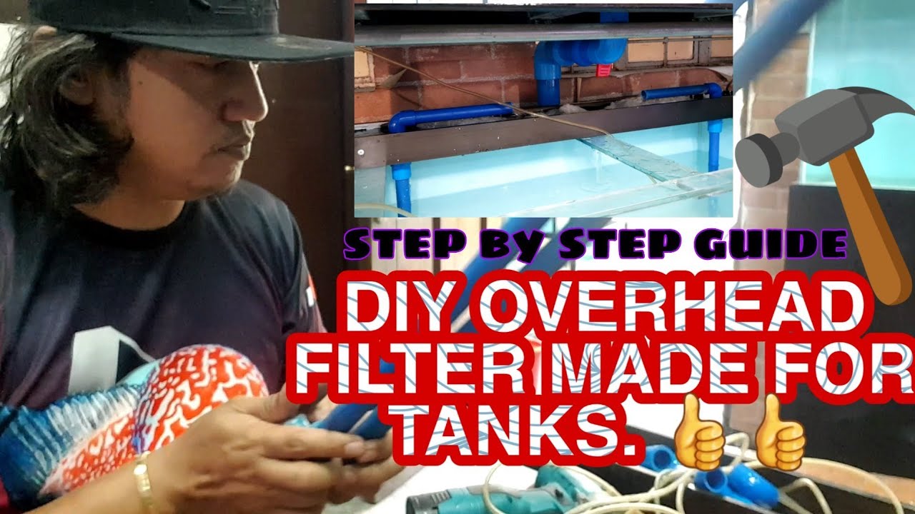 Useful diy overhead filter for aquarium tanks YouTube
