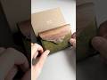 天然木と本革が魅力のコンパクト財布【パルムウォレット palm wallet ヴァーコ VARCO】