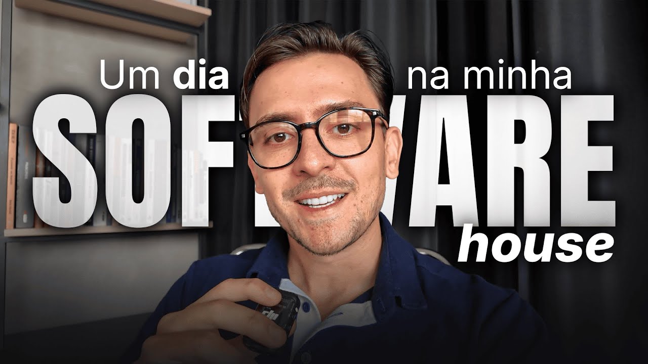 Um dia na minha SOFTWARE HOUSE com mais de 1.400 CLIENTES ATIVOS