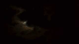 Moon and Clouds Timelapse