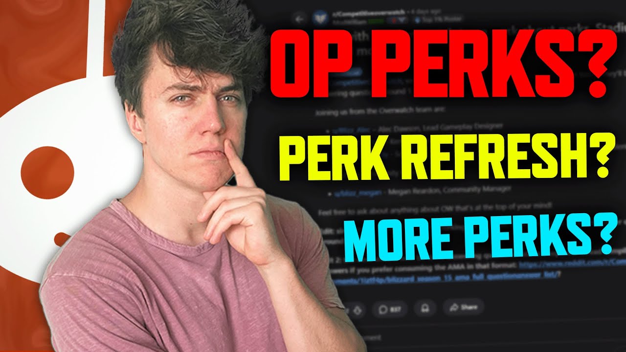 The Overwatch Devs Open Up On Hero Perks - Reddit AMA Reaction