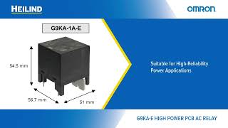 Omron G9Ka E High Power Pcb Ac Relay Heilind Electronics