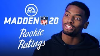 NFL Rookies React to Madden NFL 20 Ratings - Official Trailer