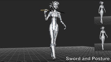 Motion Capture - Walk Cycle w/Sword