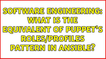 Software Engineering: What is the equivalent of Puppet