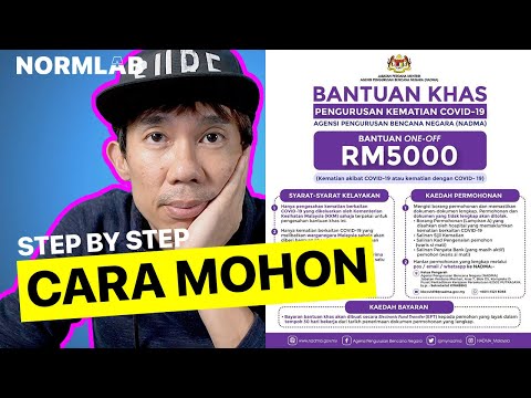 Cara mohon bantuan khas pengurusan kematian covid 19 NADMA RM 5000