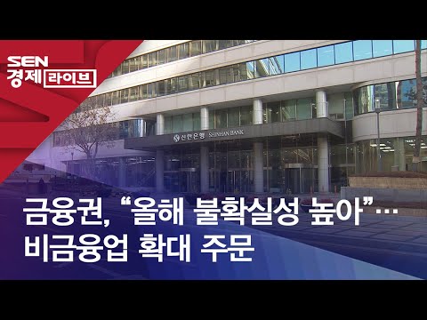 금융권, “올해 불확실성 높아”…비금융업 확대 주문