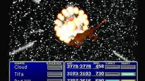 FInal Fantasy 7 All Level 4 Limit Breaks