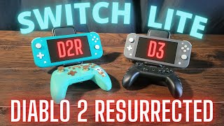 Switch Lite Review Featuring D2 Resurrected, D3 and Much More !