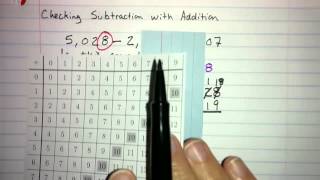 A.3.10 - Checking Subtraction with Addition