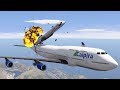 GTA 5 Extreme Airplane Crashes (Rockstar Editor)