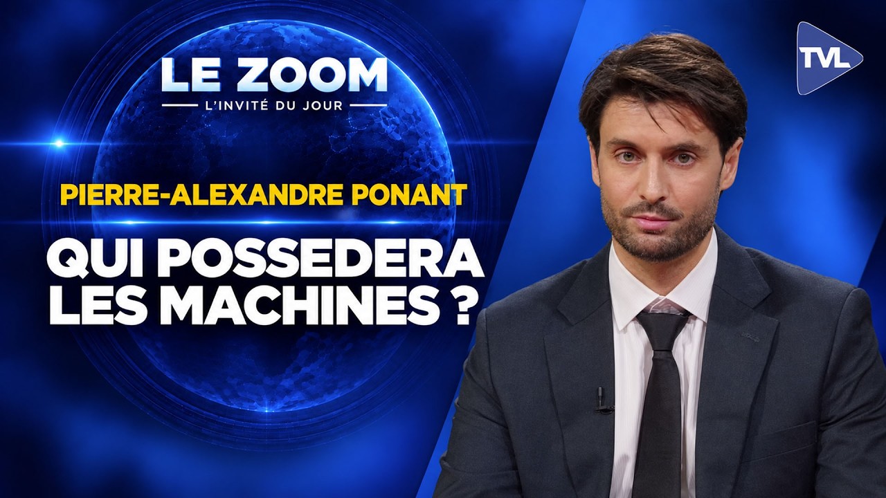 IA : 75% des métiers menacés, faut-il nationaliser les machines ? Zoom - Pierre-Alexandre Ponant