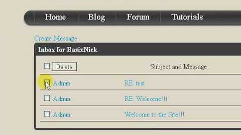 PHP Tutorials // PM System (Part 14/15)