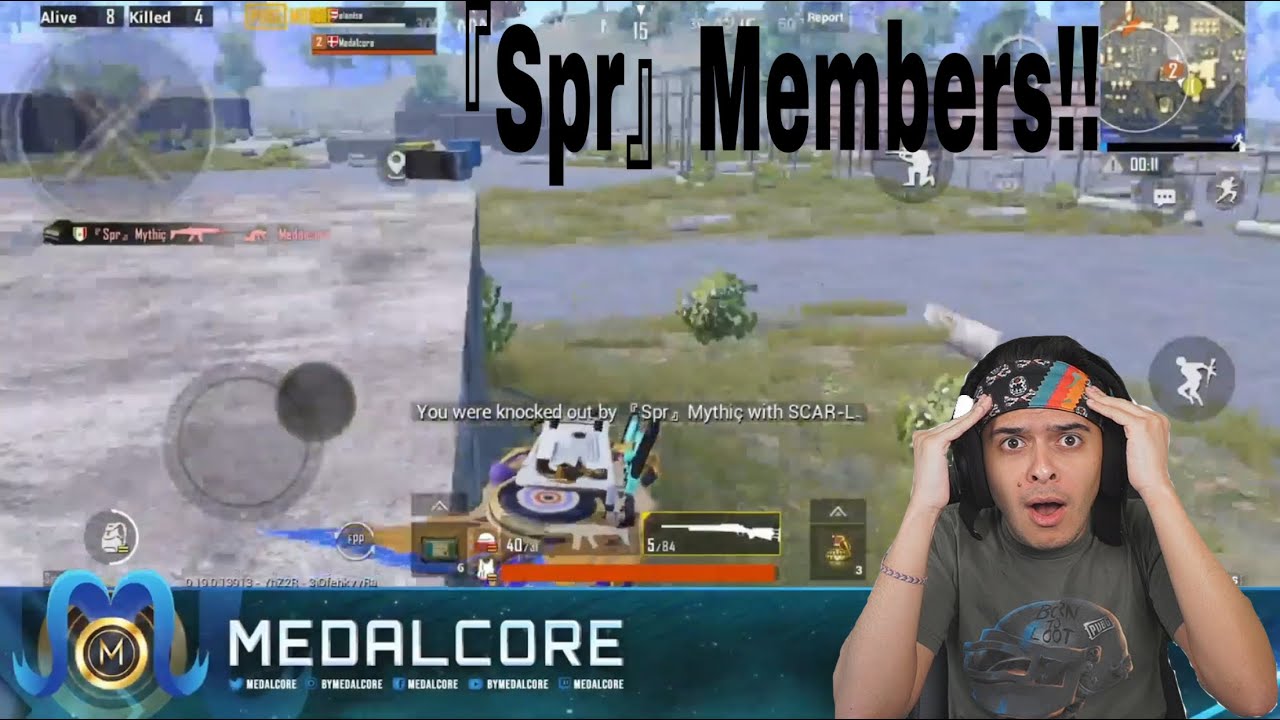 Going Against MedalCore and Elanise| Kill by Spr Members!