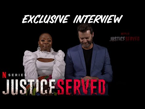 JUSTICE SERVED - Netflix | Interview with Lerato Mvelase & Morne Visser