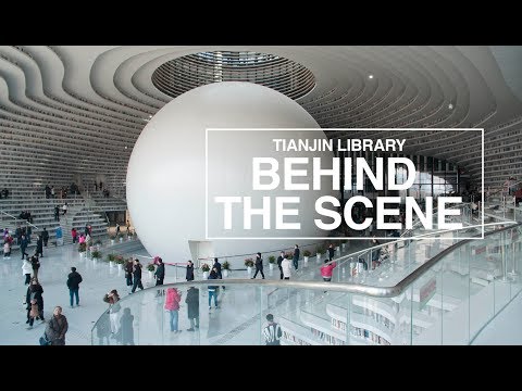 MVRDV's TIANJIN BINHAI LIBRARY : BEHIND THE SCENE