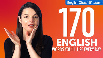 170 English Words You