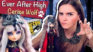 Cerise Wolf (Сериз Вульф) Ever After High Обзор и Распаковка /Review, SDСC,Comic Con,CCK33