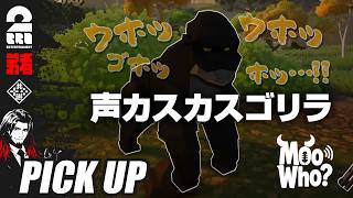 【Moo Who?】声カスカスゴリラ標準に爆笑する弟者【ピックアップ】