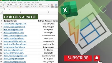 Flash Fill and Auto Fill Demystified 🤯