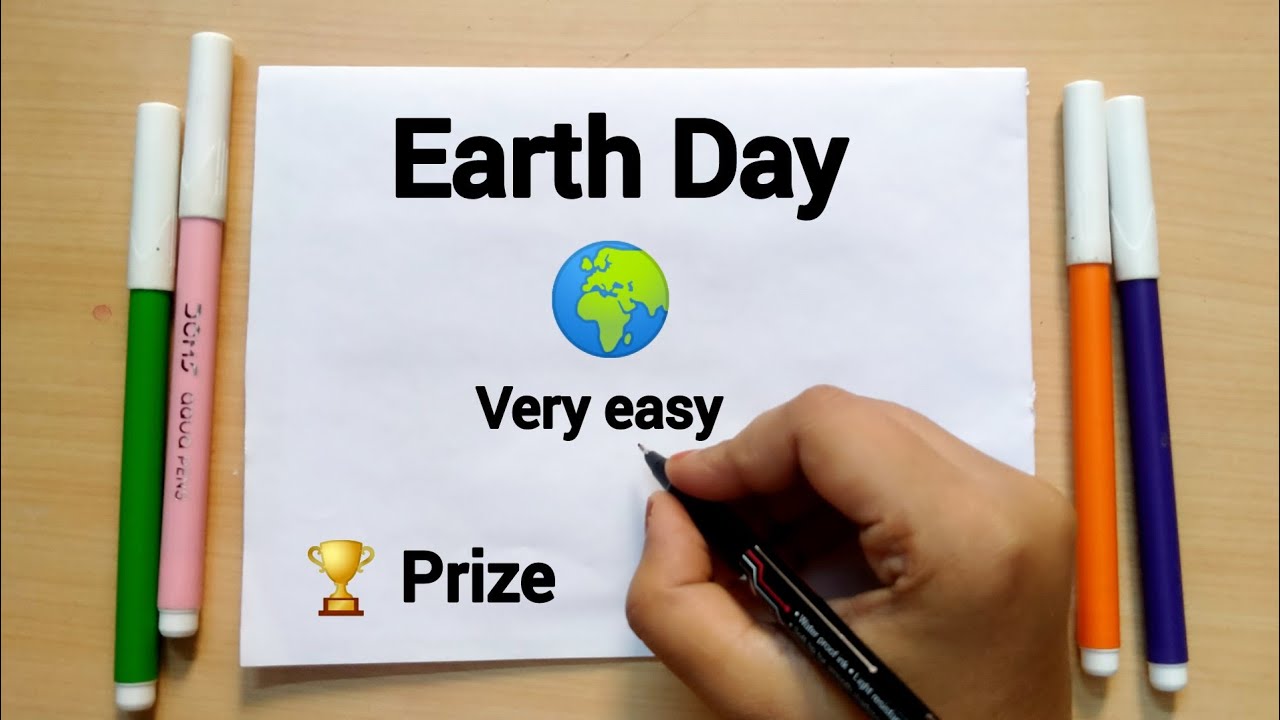 Earth day Drawing Earth day Drawing easy Earth day Drawing