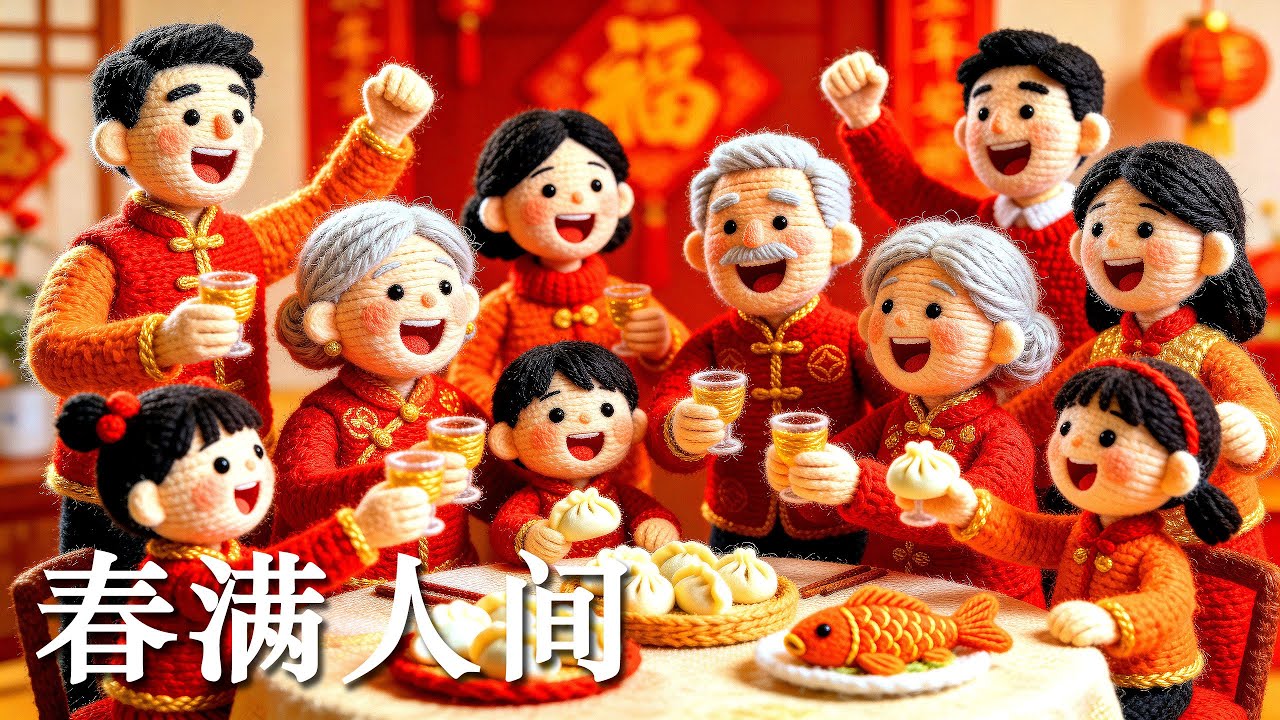 2026 贺岁歌曲《春满人间》｜ 活力全开！最动感的农历新年 MV 🌸 开启新春元气新篇章 ｜ Lunar New Year Song 2026